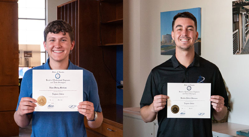 Ethan & Brendan, newest EIs!